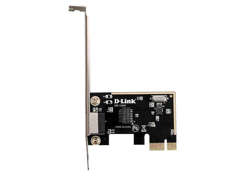 D-Link DFE-530TX/E1A Сетевой PCI Express адаптер с 1 портом 10/100Base-TX (OEM)