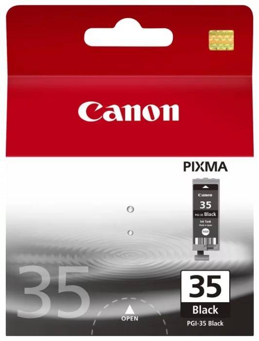 Картридж CANON PGI-35 BK черный, 9 мл, 191 страниц